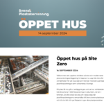 Studiebesök på Site Zero 14 september