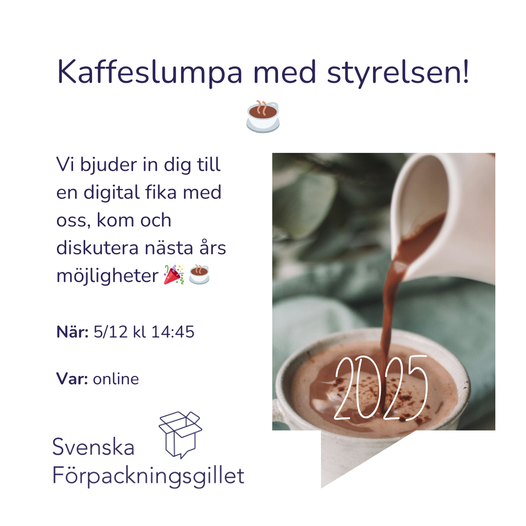 Digital fika med styrelsen – vi vill höra dina tankar!